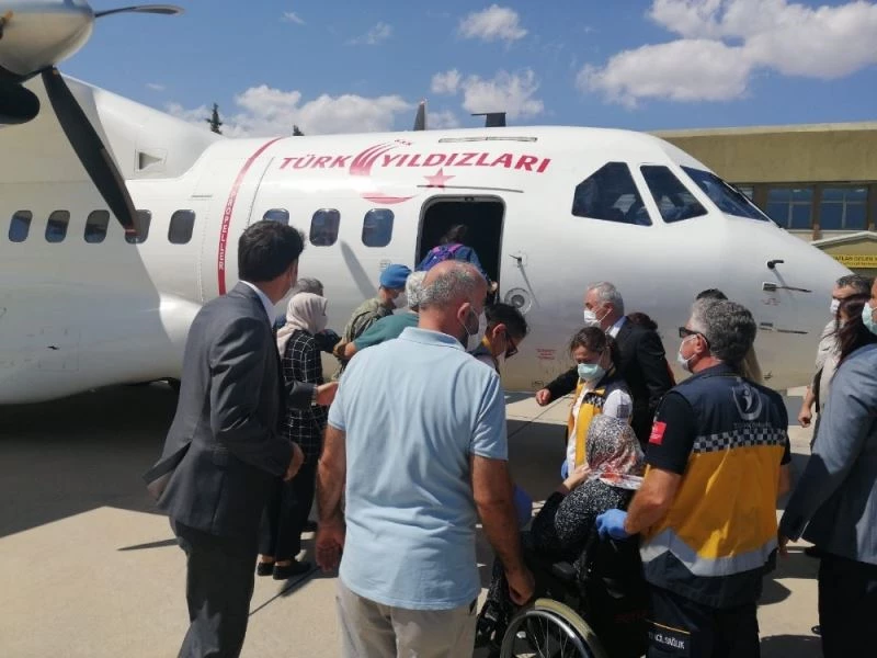 Şehit Tuğgeneral Sezgin Erdoğan’ın naaşını taşıyan uçak Isparta’dan uğurlandı
