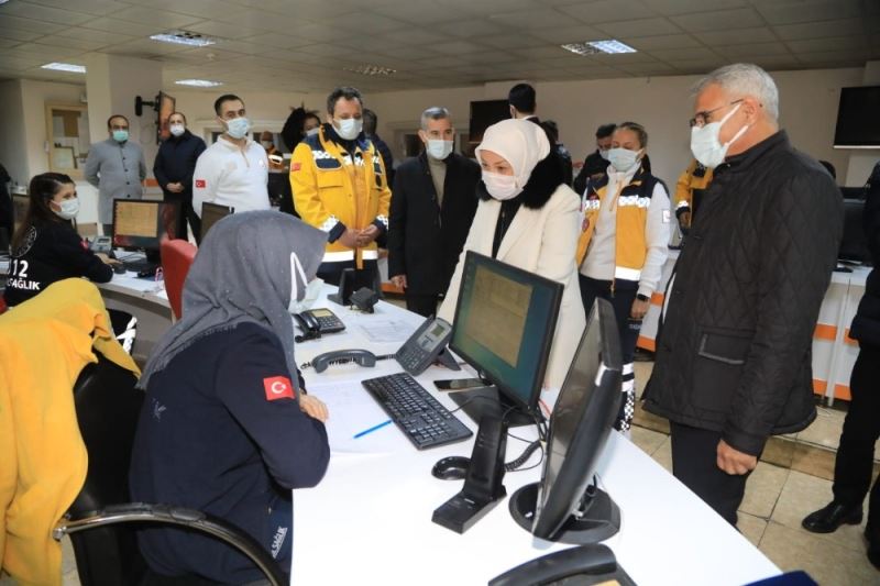 Başkan Güder, yeni yıla sahada çalışanlarla birlikte girdi
