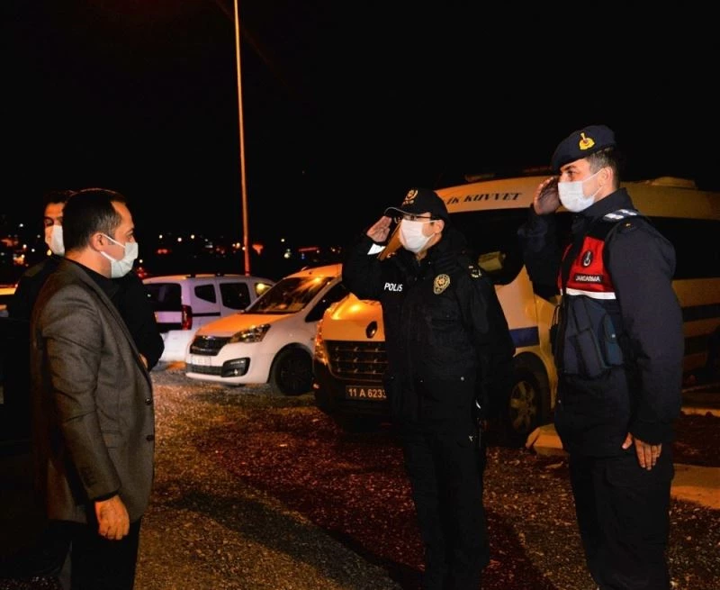 Bilecik’te yeni yıla girilirken hiç bir olumsuzluk yaşanmadı
