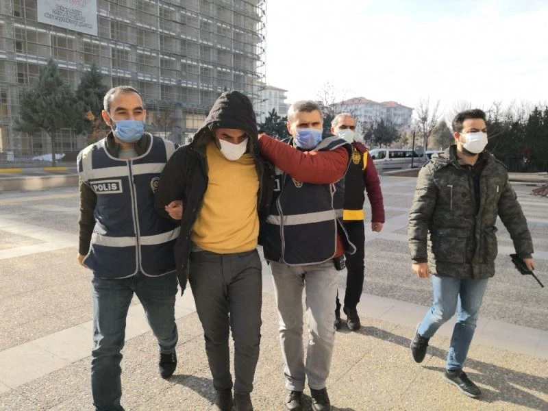 Amcasını öldüren zanlı tutuklandı
