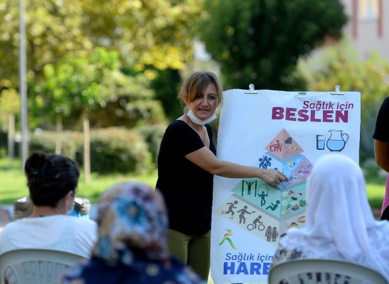 Muratpaşa’nın diyetisyenleri mahallelerde
