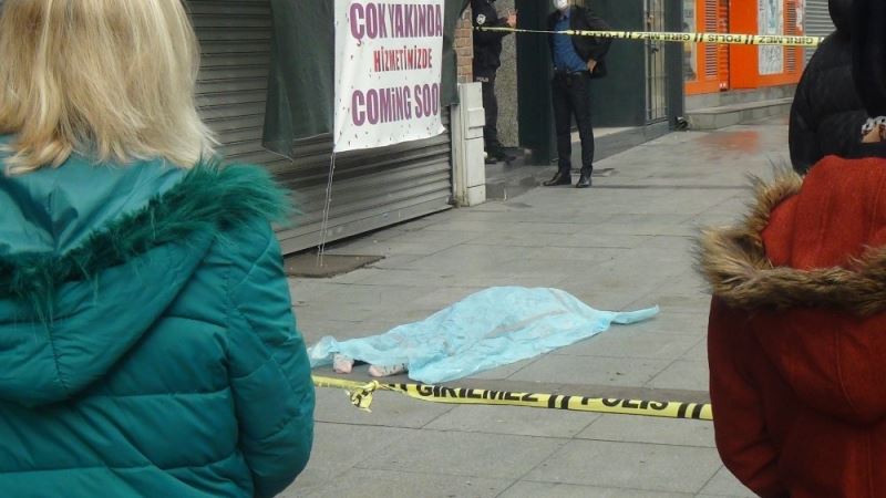 İstanbul’un göbeğinde feci ölüm
