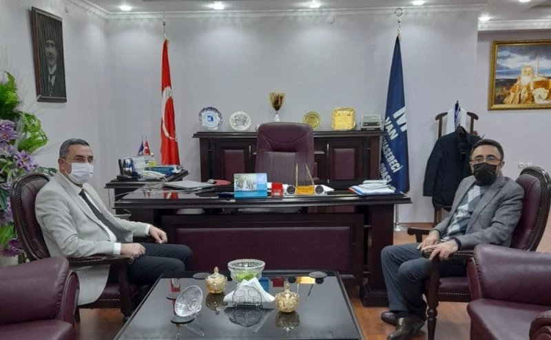 SGK Müdürü Göksoy’dan Van SMMMO’ya ziyaret
