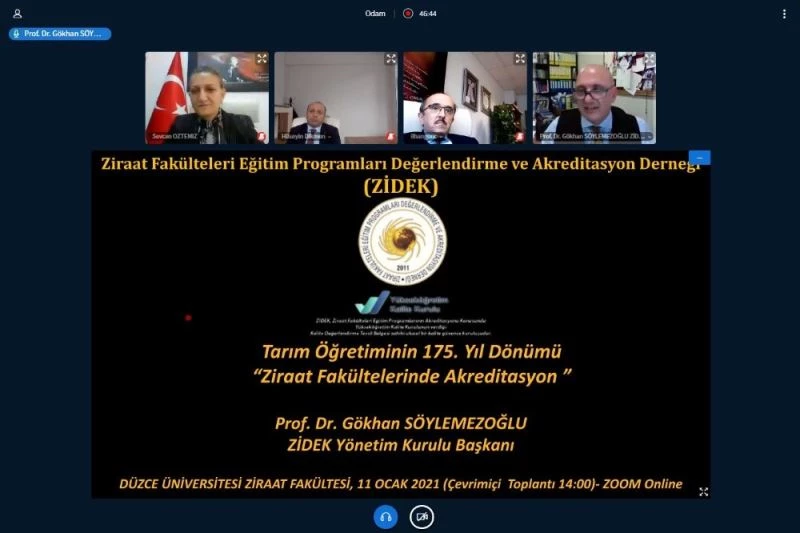 Düzce Üniversitesi’nde tarım öğretiminin 175. yılı kutlandı
