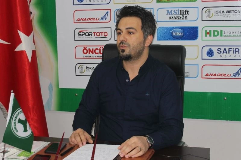 Giresunspor’da devre arası transfer yapılmayacak
