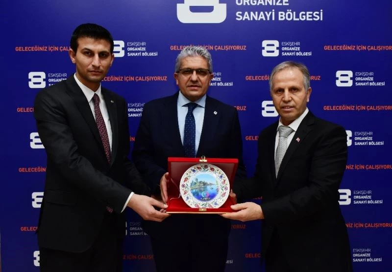 Çifteler heyetinden EOSB’a ziyaret
