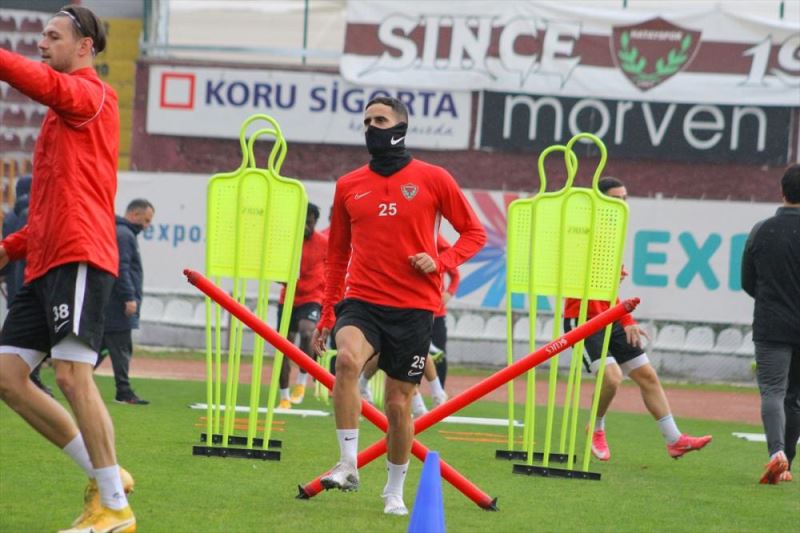 Hatayspor, Denizlispor maçı hazırlıklarına devam etti
