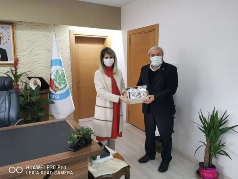 Başkan Şahin’den Genel Sekreter Bayrakçı’ya ziyaret
