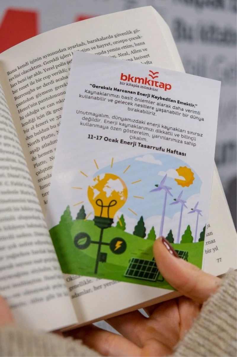 BKM Kitap enerji tasarrufu haftasında farkındalık oluşturdu
