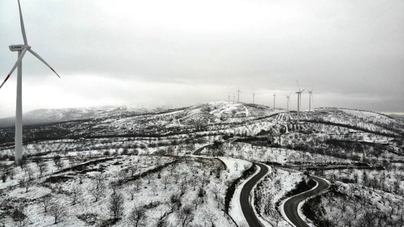 Aydın’da dağlar beyaza boyandı
