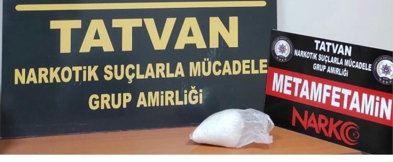 Bitlis’te metanfetamin ele geçirildi
