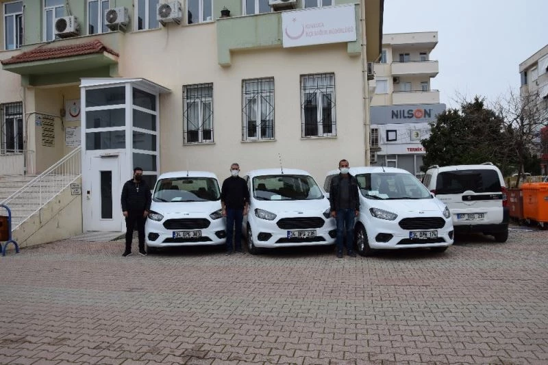 Kumluca filyasyon ekiplerine araç desteği
