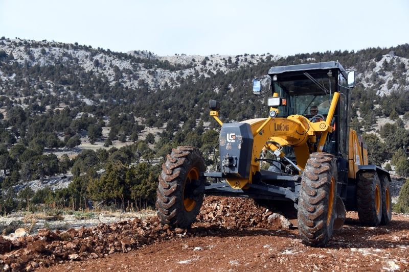 Mersin’de 1650 rakımdaki yol hasreti bitti
