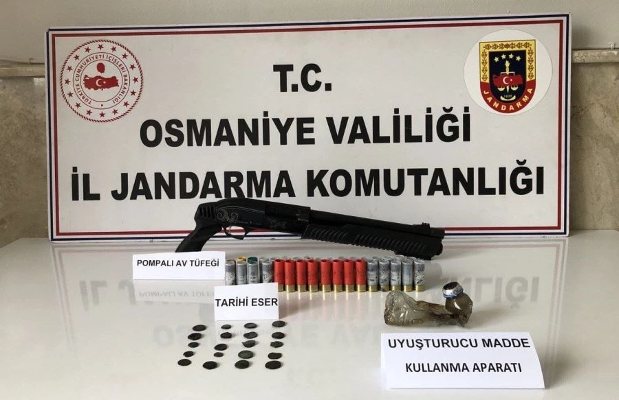 KADİRLİ’DE TARİHİ ESER YAKALANDI