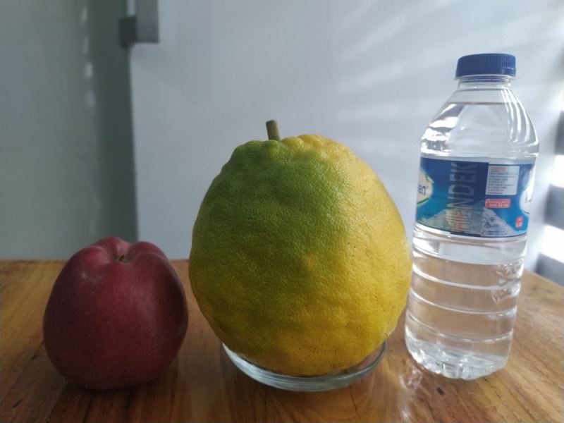 Yılın 12 ayı meyve veren ağaçta, kiloluk limonlar yetişiyor
