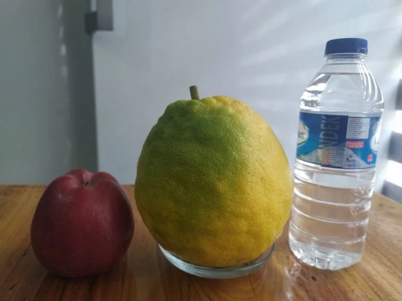 Yılın 12 ayı meyve veren ağaçta, kiloluk limonlar yetişiyor
