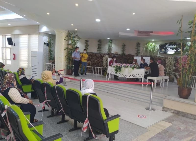 Adıyaman Belediyesi 2020 yılında bin 934 nikah kıydı
