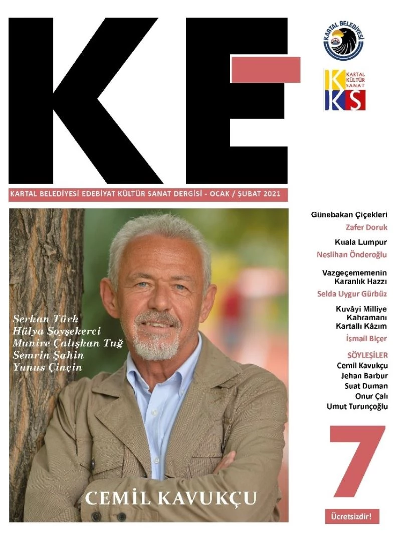 KE’nin 7. sayısı öykü sanatının yaşayan isimlerinden Cemil Kavukçu’yu selamlıyor
