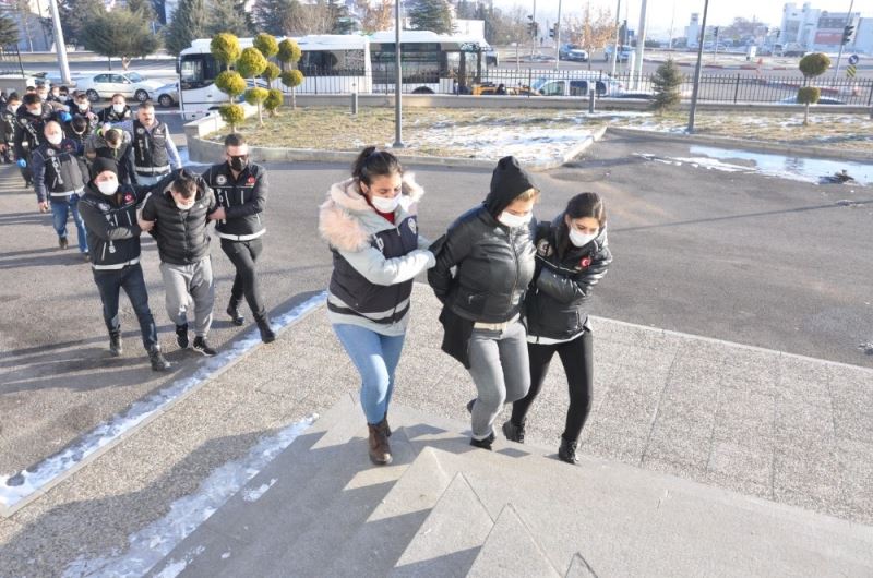 Karaman’daki operasyonda son 11 kişide adliyeye sevk edildi
