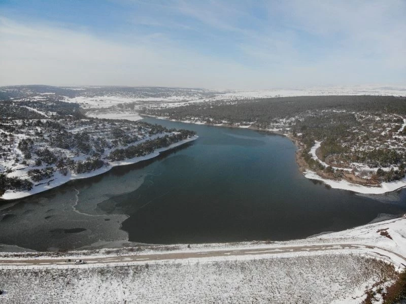 Kuraklık tehlikesi altında olan Musaözü Göleti’nde su seviyesi arttı
