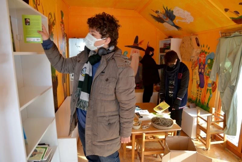 Yeryüzü Ekoloji Okulu’na kitap desteği
