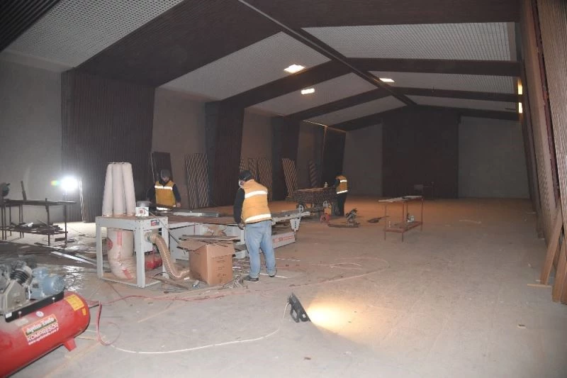 ITKM’nin kültür merkezi bölümünde sona yaklaşıldı
