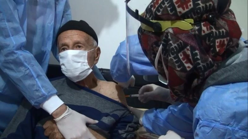 Kar ve soğuk aşıyı engelleyemiyor
