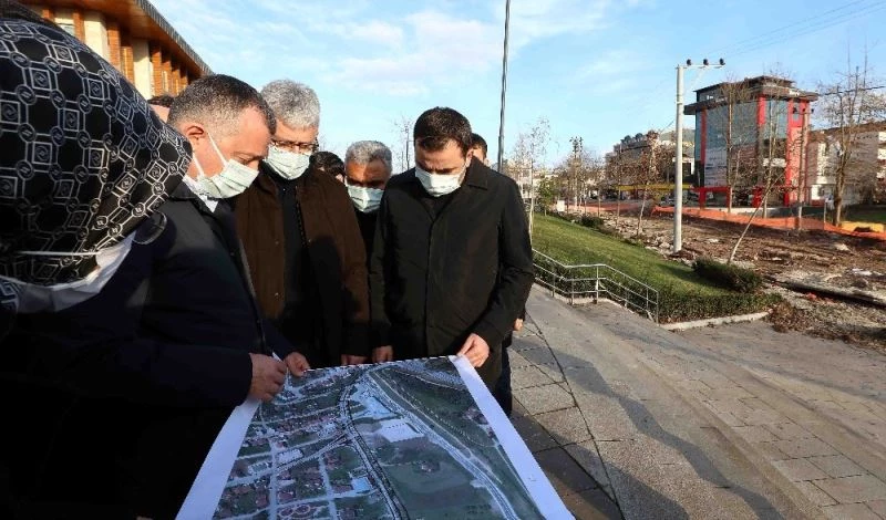 Selahaddin Eyyübi Caddesinde çalışmalar sürüyor
