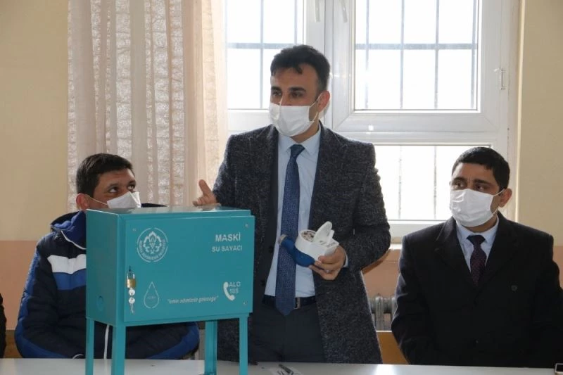 Ozanca’da MASKİ’nin yeni nesil mekanik sayaçları anlatıldı
