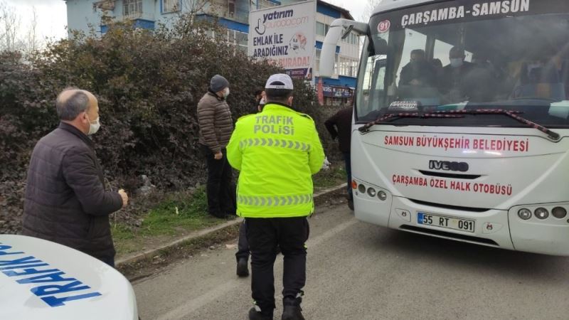 Yolcu araçlarında ‘pandemi’ denetimi
