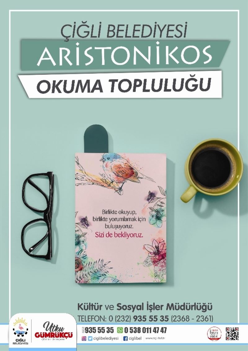 Çiğlili kitapseverler Aristonikos Okuma Topluluğu’nda buluştu
