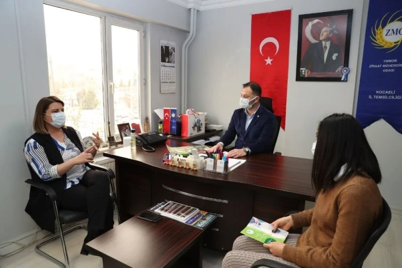 Ziraat mühendislerine İzmit Çarşısı anlatıldı
