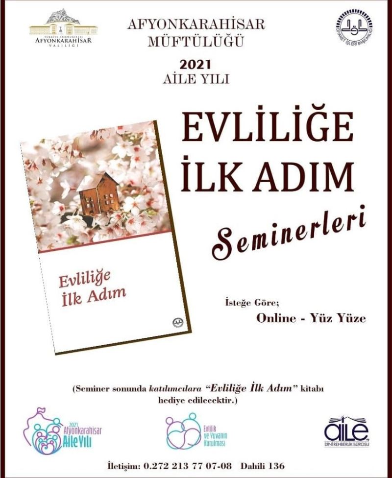 ‘Evliliğe İlk Adım Seminerleri’nin 6. dönem kayıtları başladı
