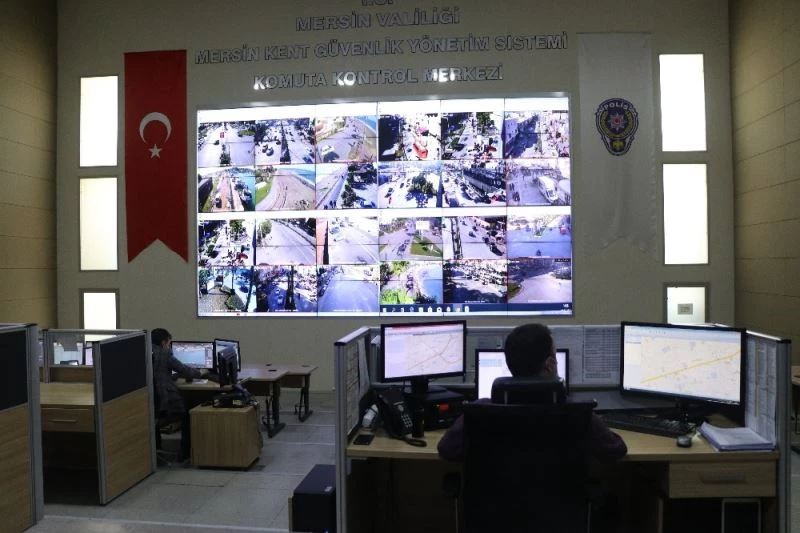 Mersin, bin 359 kamera ile izleniyor
