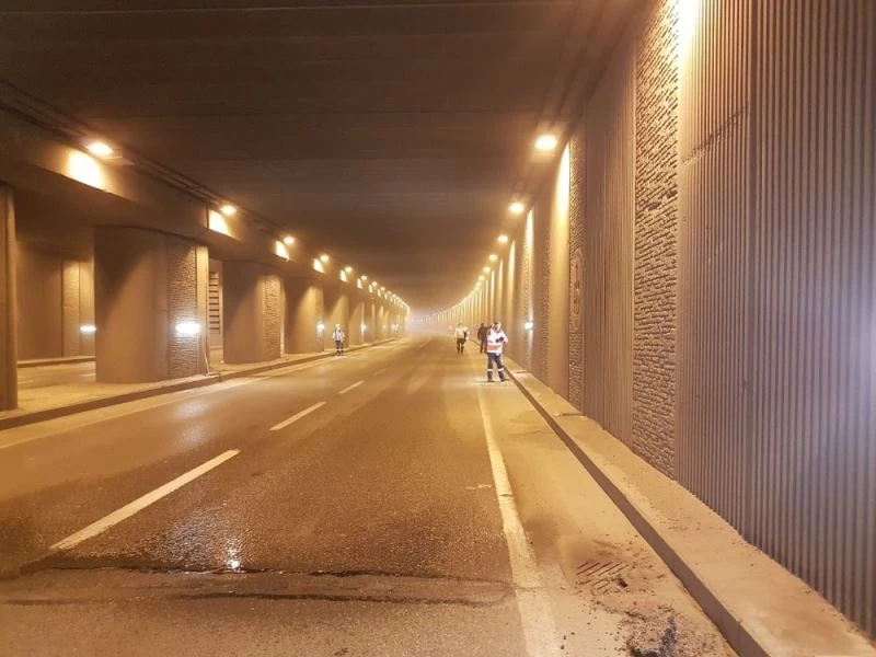 Seka Tünelinde bakım ve temizlik yapıldı
