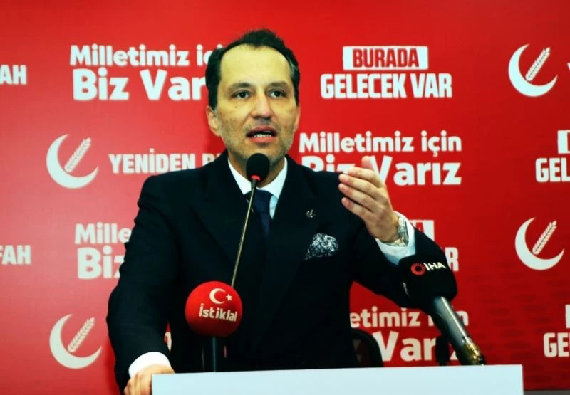 Yeniden Refah Partisi Genel Başkanı Erbakan’dan ’üçüncü ittifak’ sinyali
