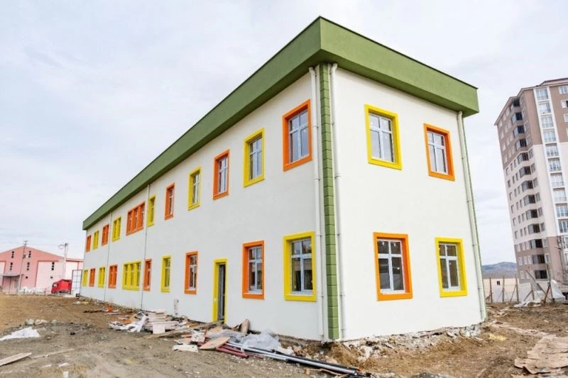 Kuzeykent çocuk bakımevinde çalışmalar sürüyor
