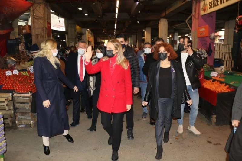 CHP Kadın Kolları Genel Başkanı Aylin Nazlıaka Zonguldak’ta
