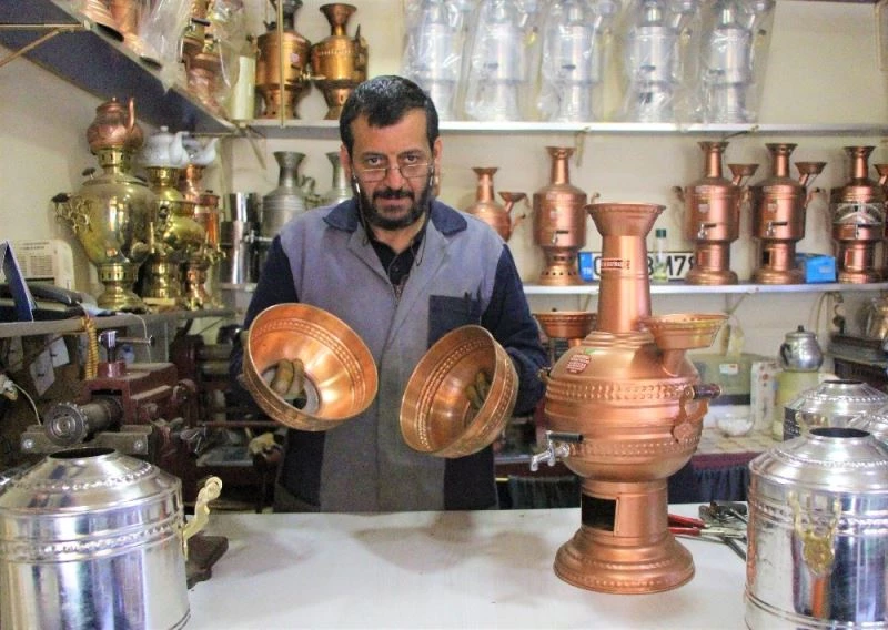 Eski taslar semaver oldu
