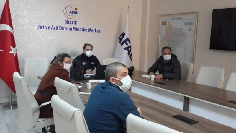 Bilecik AFAD personeli İRAP toplantısına katıldı
