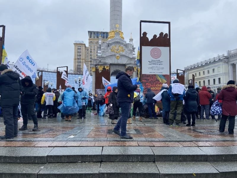 Ukrayna’da karantinanın sona ermesine rağmen protestolar devam ediyor
