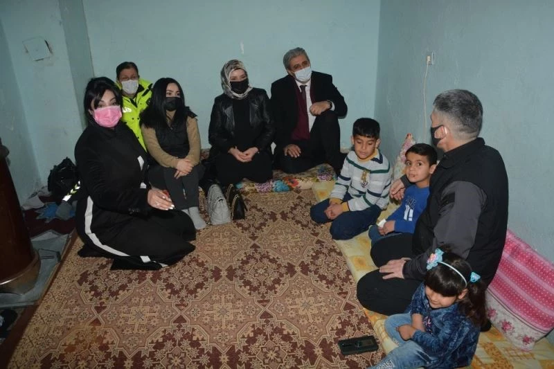 Iraklı sığınmacı aileye devlet şefkati
