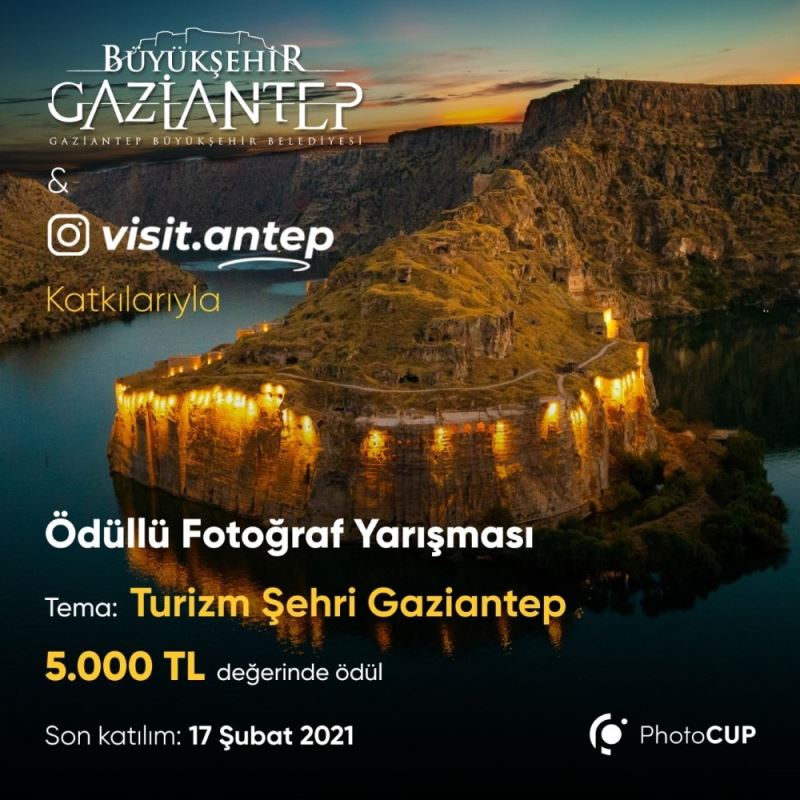 Büyükşehir “Turizm şehri Gaziantep” temalı fotoğraf yarışması düzenliyor
