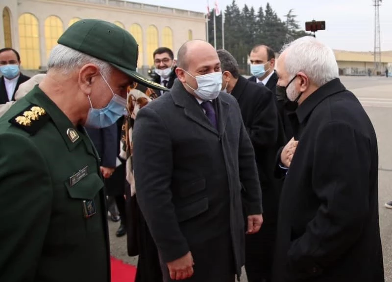 İran Dışişleri Bakanı Zarif Gürcistan’da

