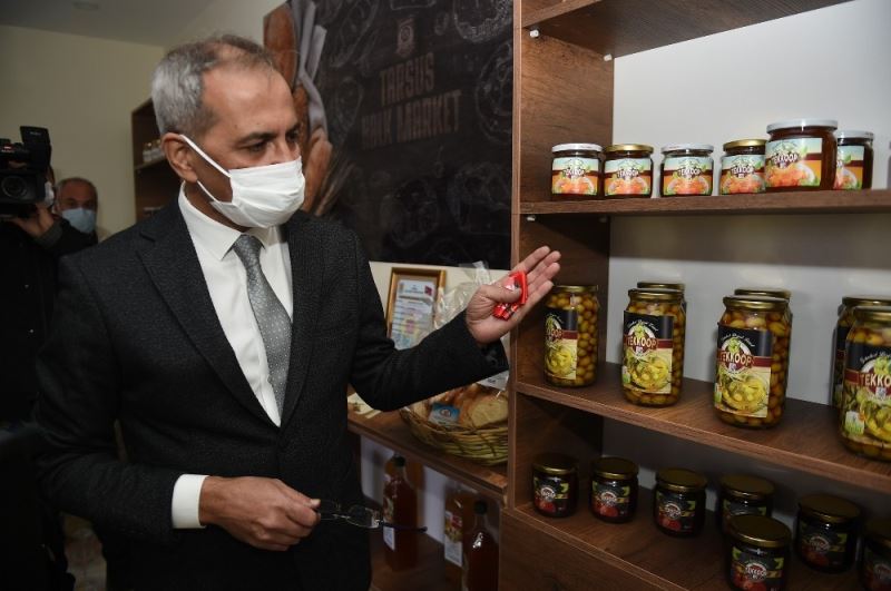 Tarsus Belediyesi ilk Halk Marketi açtı
