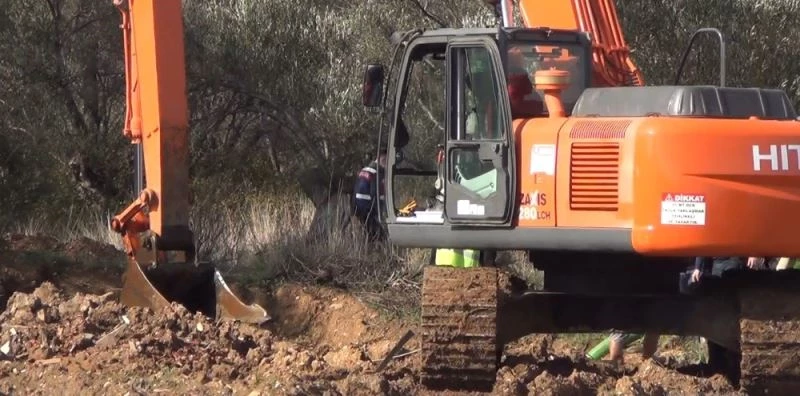 Cunda’da tesadüfen bulunan tarihi eserler için kurtarma kazısı başlatıldı
