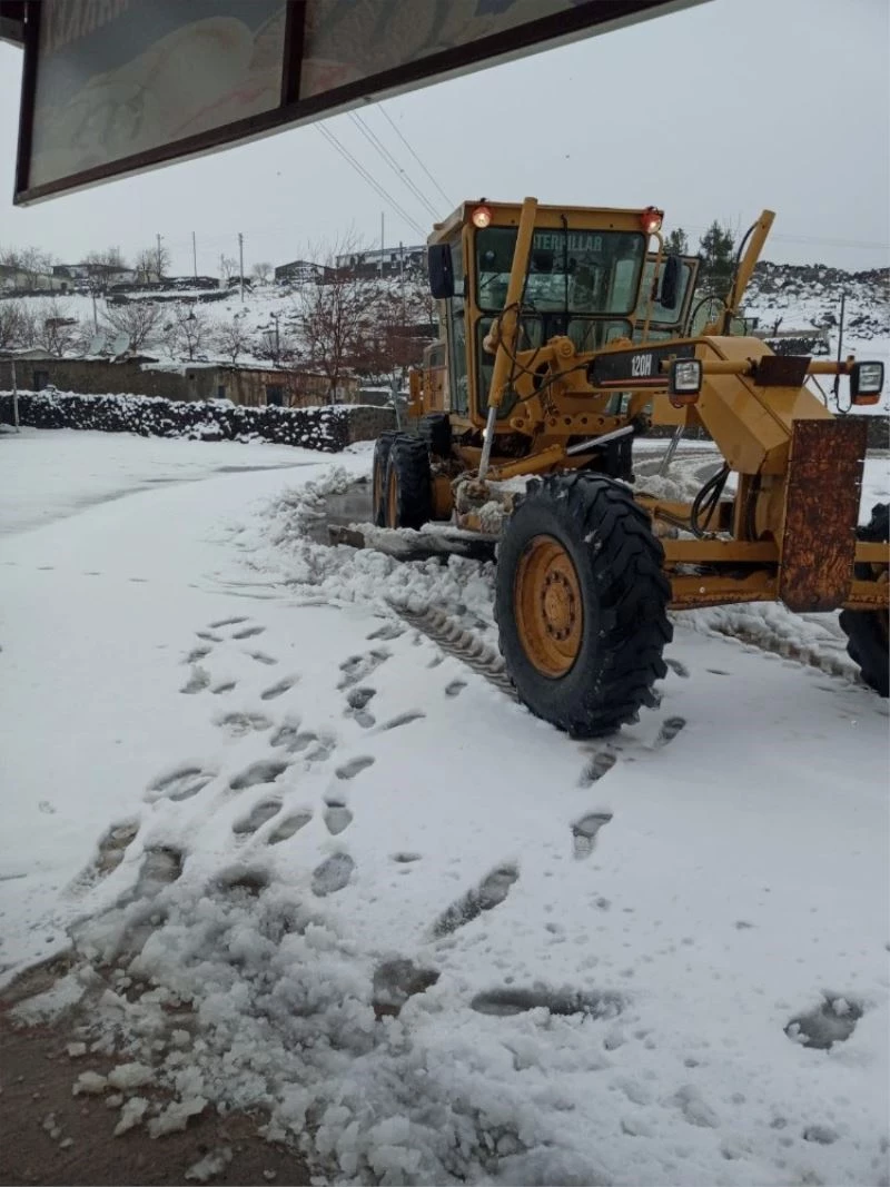Karacadağ’da kar seferberliği
