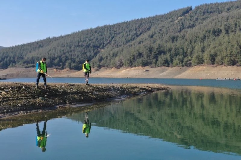 Barajlarda sular çekildi, sivrisinekle mücadele başladı
