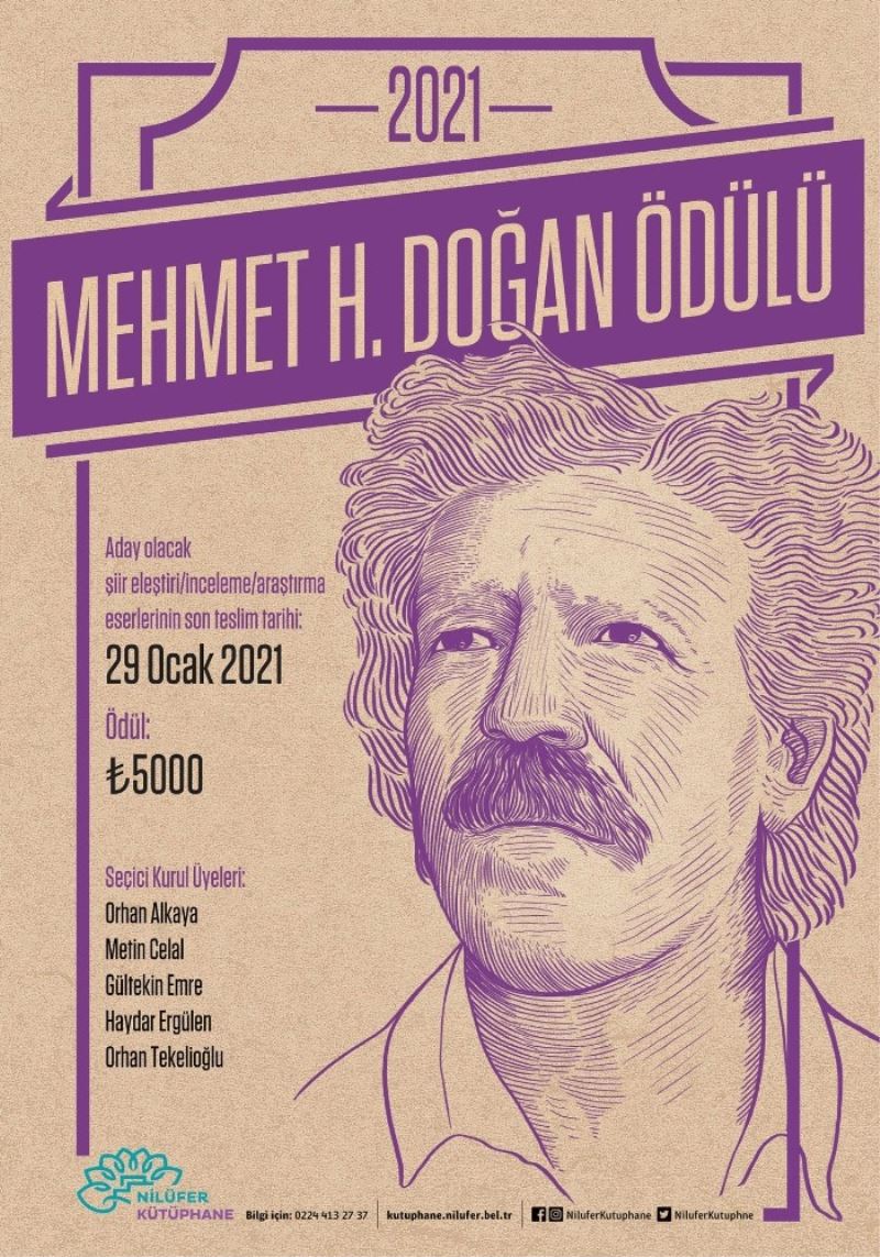 Mehmet H. Doğan Ödülü’ne başvurular başladı
