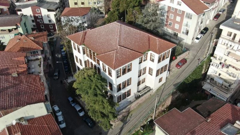 Tarihi konak alev alev yanmıştı, bakın şimdi ne halde
